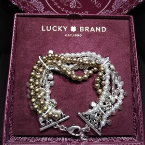 NWT Lucky's Brand Multi Strand Bracelet